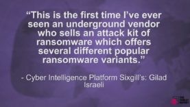 Ransomware For Sale On The Dark Web Is A Killer Bargain For Criminals | The Threat Report