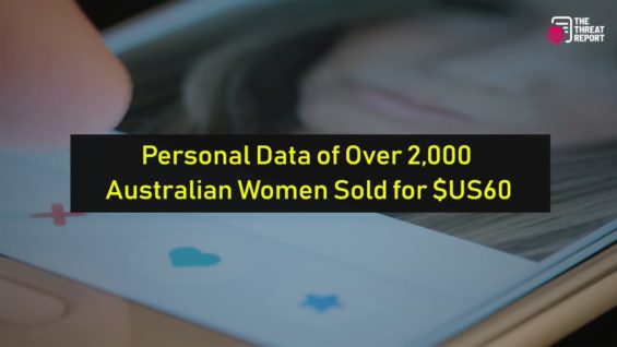 Personal Data of Over 2,000 Australian Women Sold for $US60